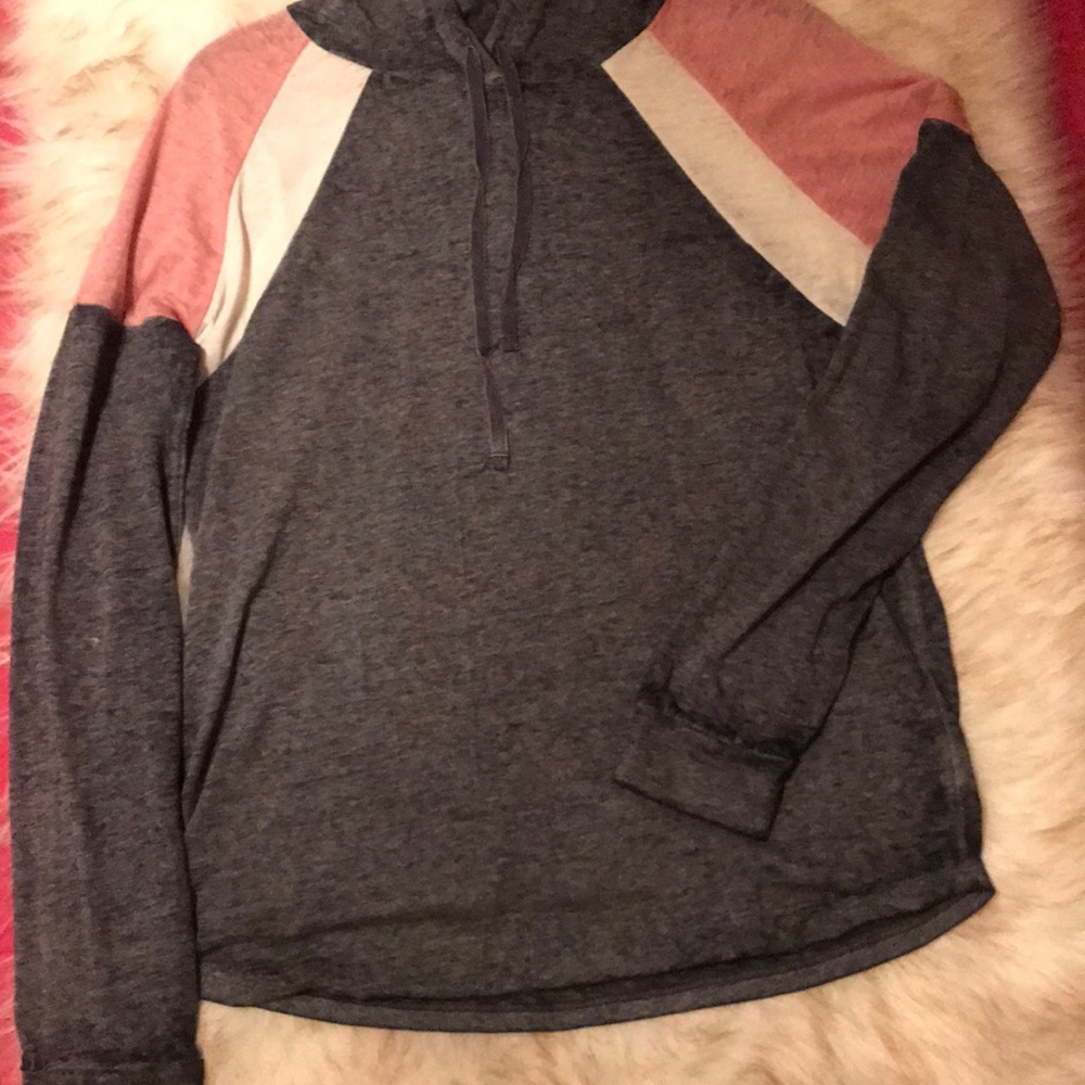 Neutral colored sweatshirt